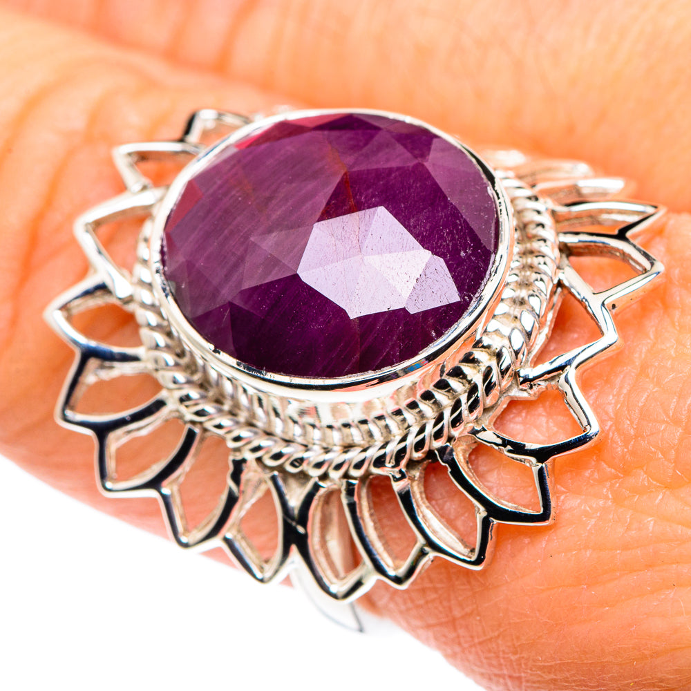 Ruby Rings handcrafted by Ana Silver Co - RING87379