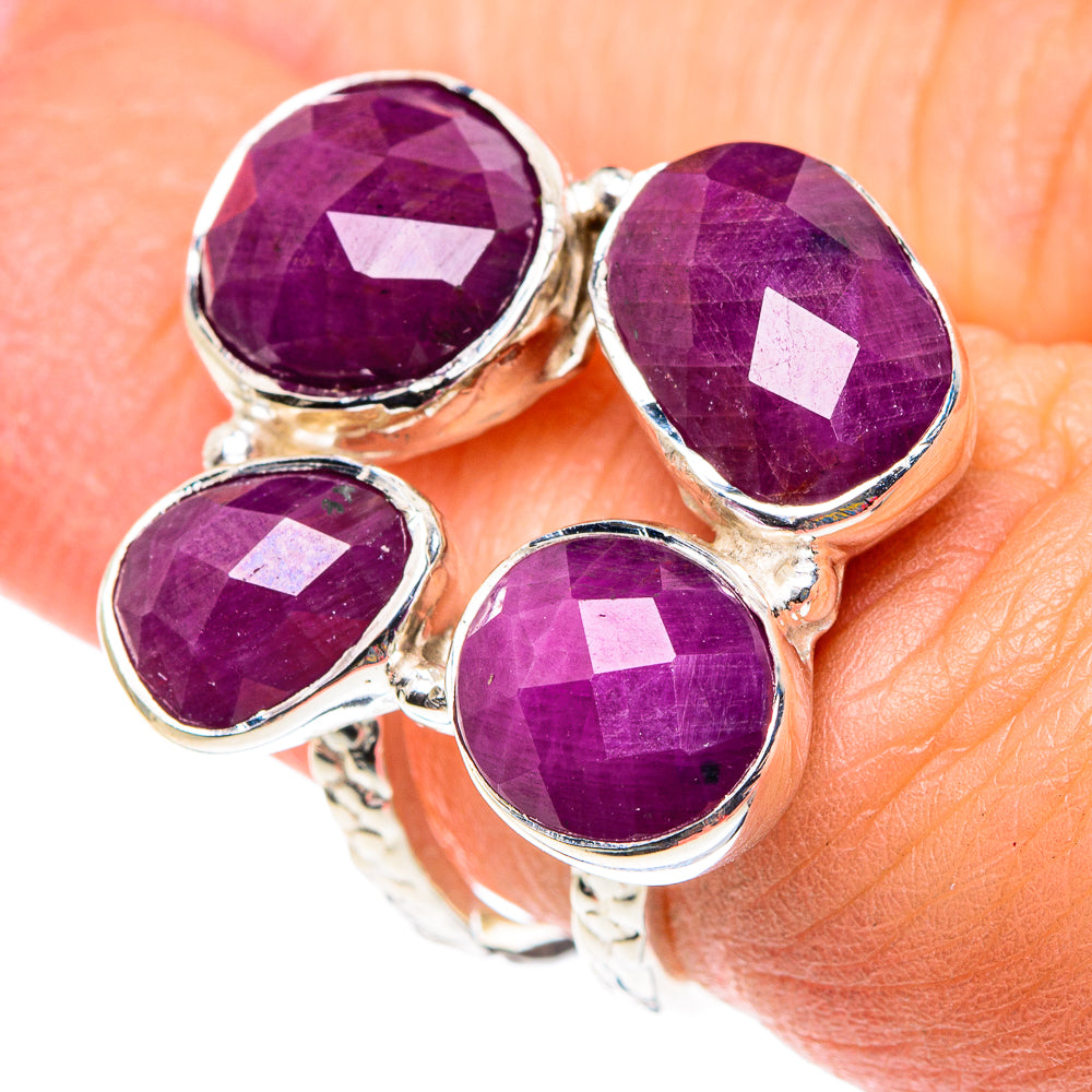 Ruby Rings handcrafted by Ana Silver Co - RING87382