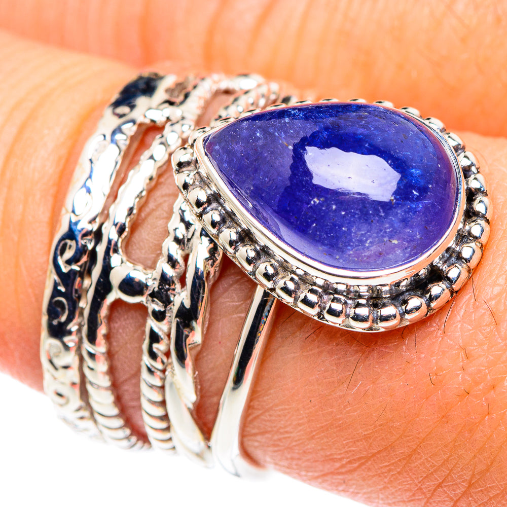 Tanzanite Rings handcrafted by Ana Silver Co - RING87384