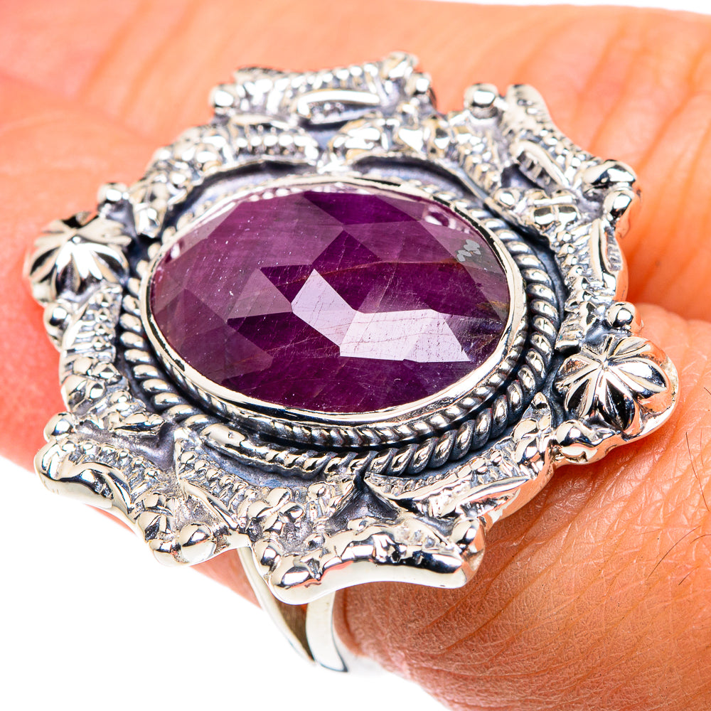 Ruby Rings handcrafted by Ana Silver Co - RING87402