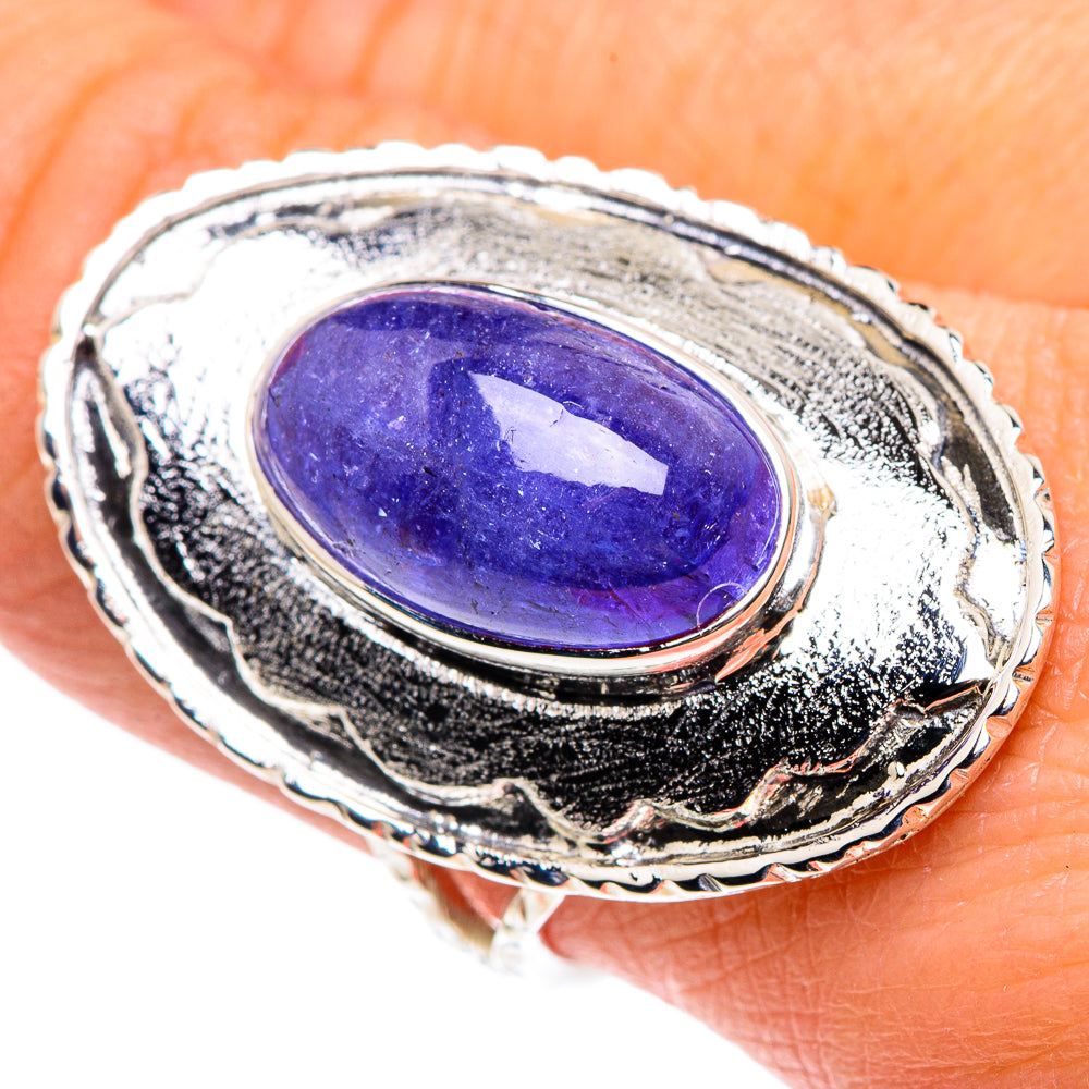 Tanzanite Rings handcrafted by Ana Silver Co - RING87430
