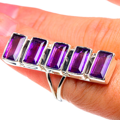 Amethyst Rings handcrafted by Ana Silver Co - RING87431
