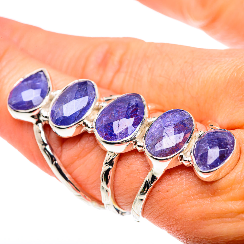 Tanzanite Rings handcrafted by Ana Silver Co - RING87453