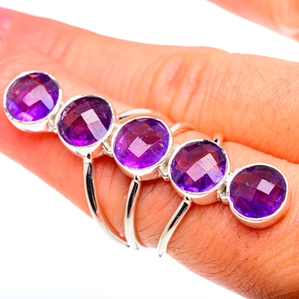 Amethyst Rings handcrafted by Ana Silver Co - RING87473