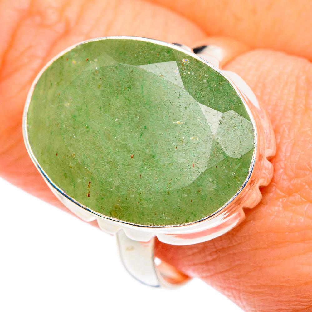 Prehnite Rings handcrafted by Ana Silver Co - RING87550