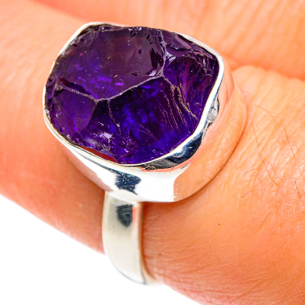 Amethyst Rings handcrafted by Ana Silver Co - RING87555
