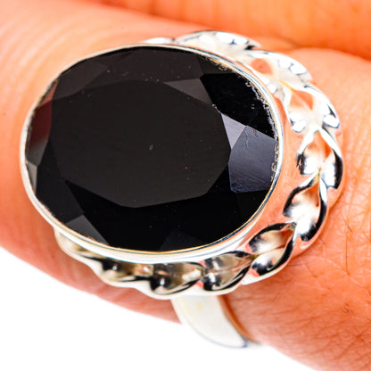 Black Onyx Rings handcrafted by Ana Silver Co - RING87557