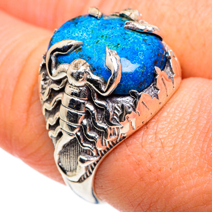 Chrysocolla Rings handcrafted by Ana Silver Co - RING87563