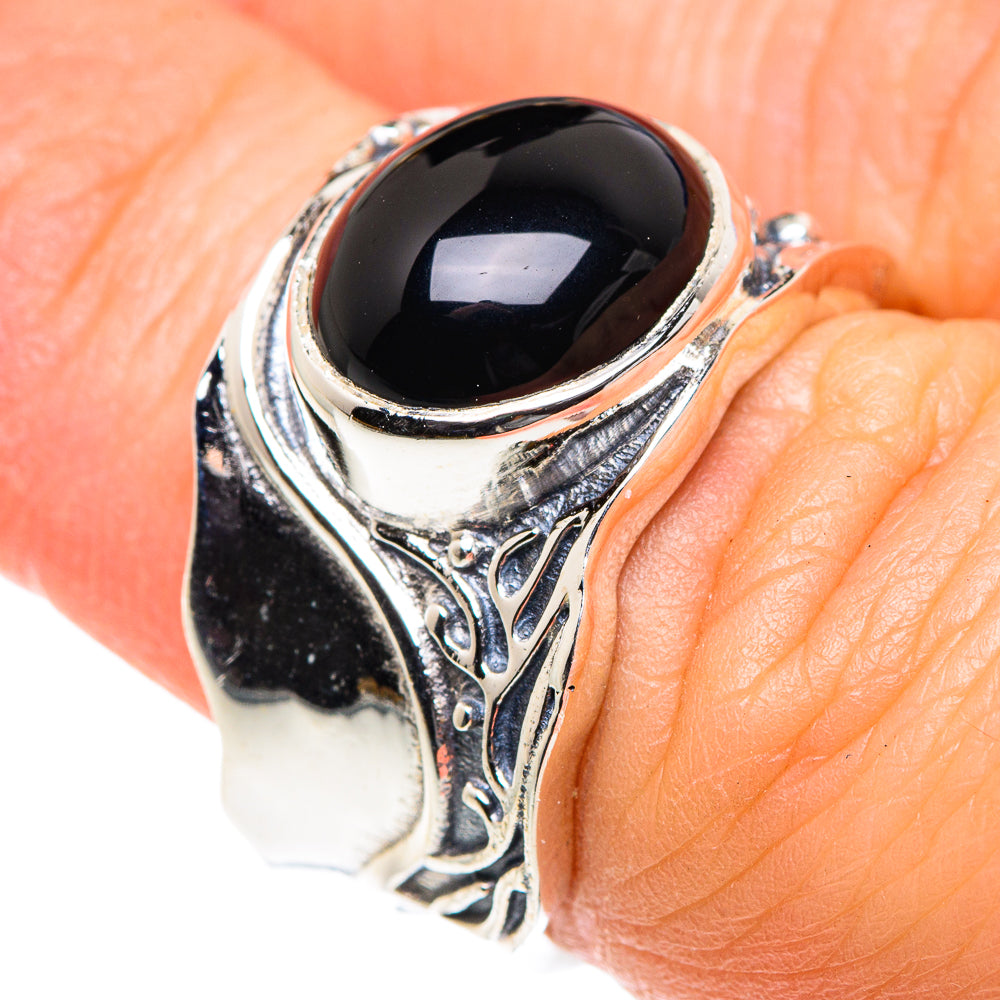 Black Onyx Rings handcrafted by Ana Silver Co - RING87571