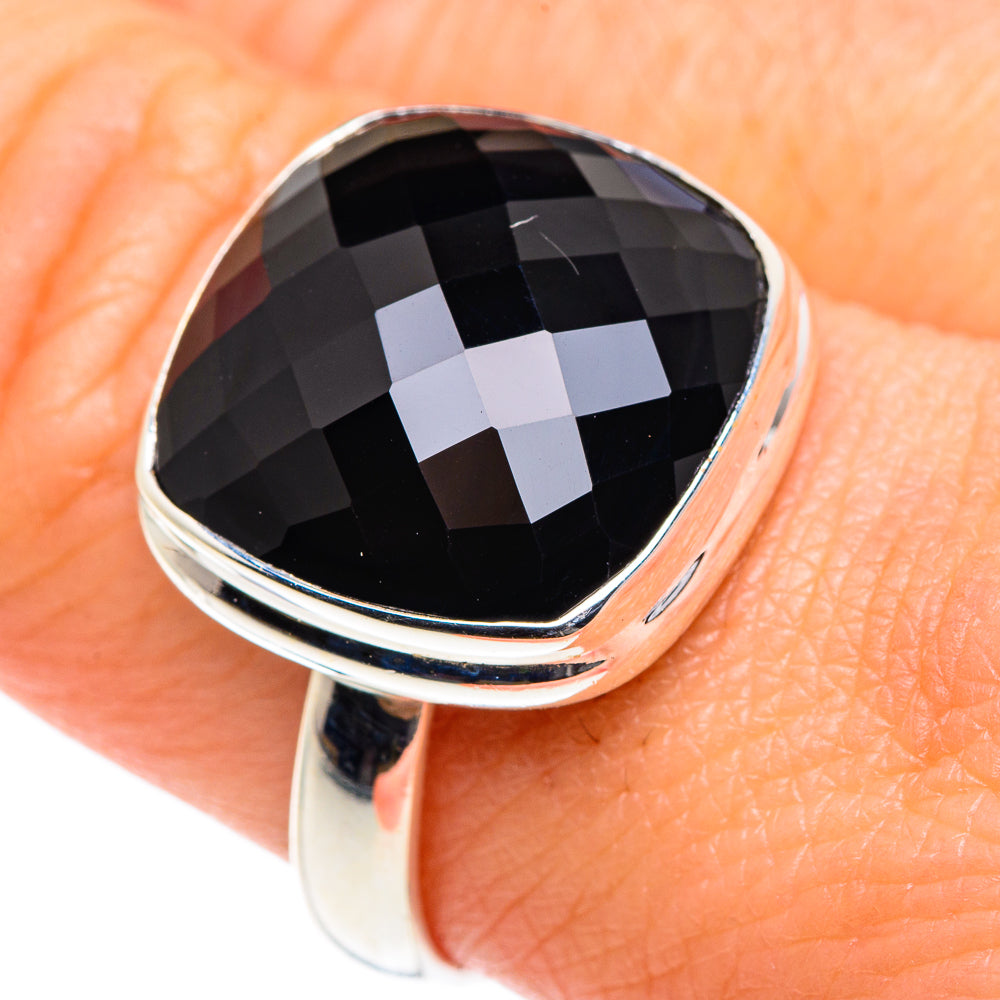 Black Onyx Rings handcrafted by Ana Silver Co - RING87572
