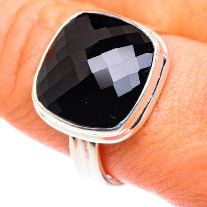 Black Onyx Rings handcrafted by Ana Silver Co - RING87602