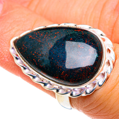 Bloodstone Rings handcrafted by Ana Silver Co - RING87620
