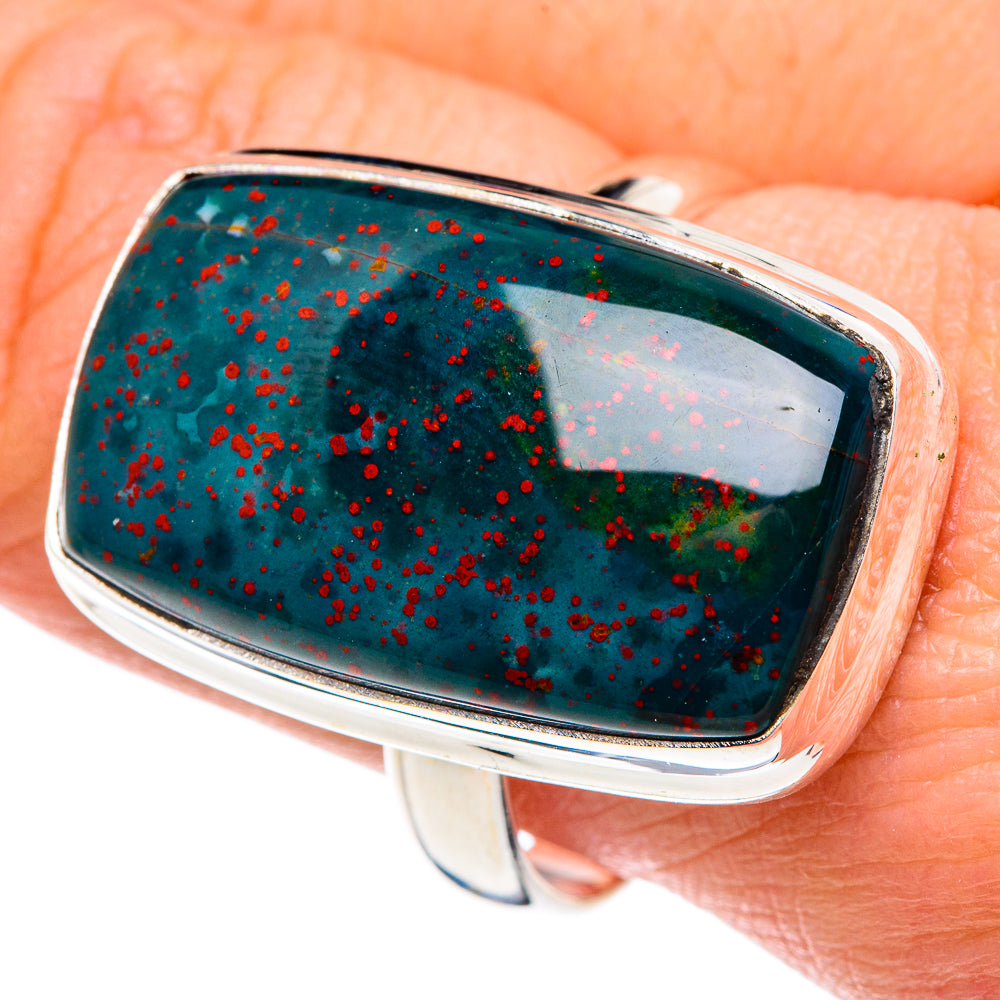 Bloodstone Rings handcrafted by Ana Silver Co - RING87622