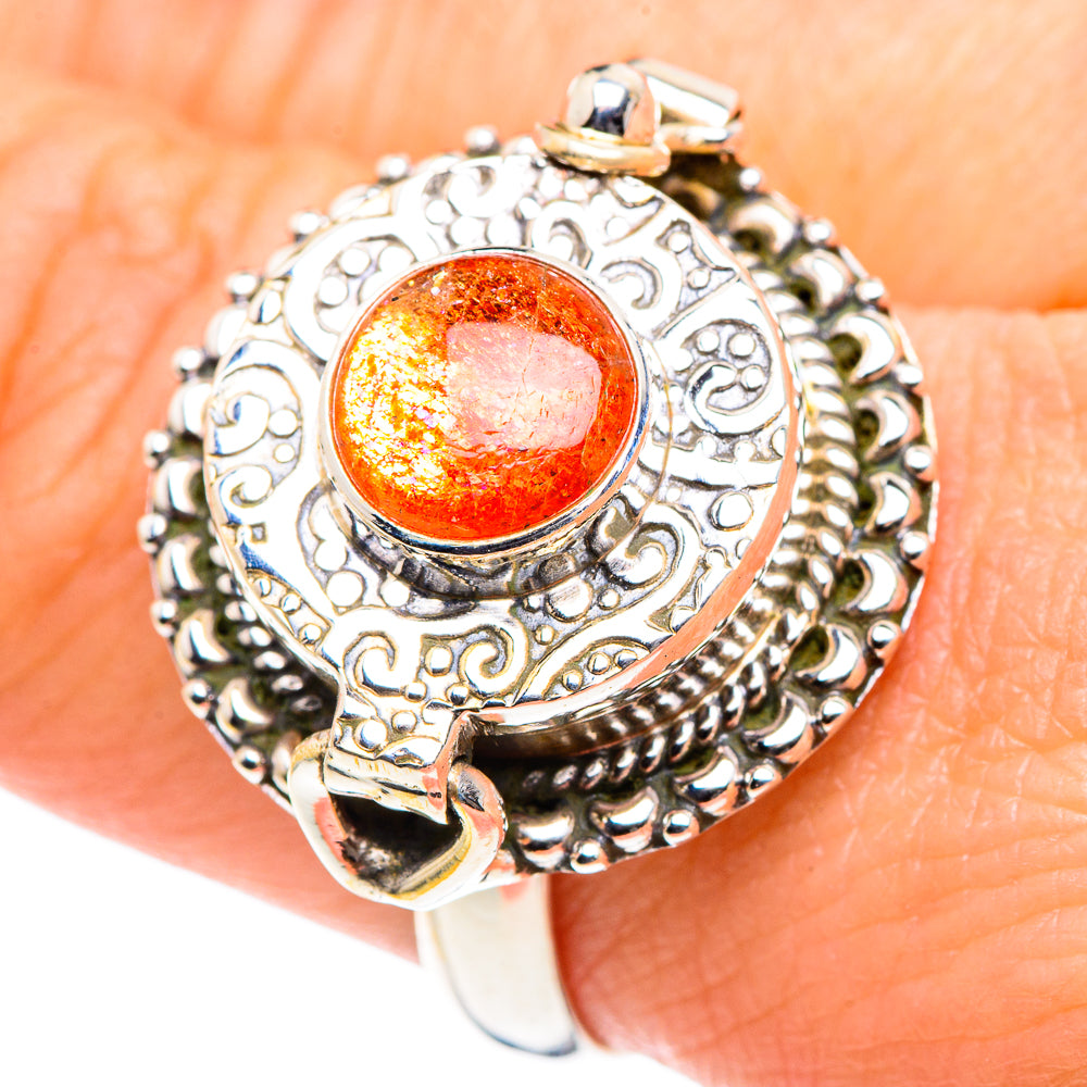 Sunstone Rings handcrafted by Ana Silver Co - RING87630