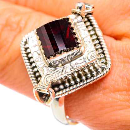 Garnet Rings handcrafted by Ana Silver Co - RING87633