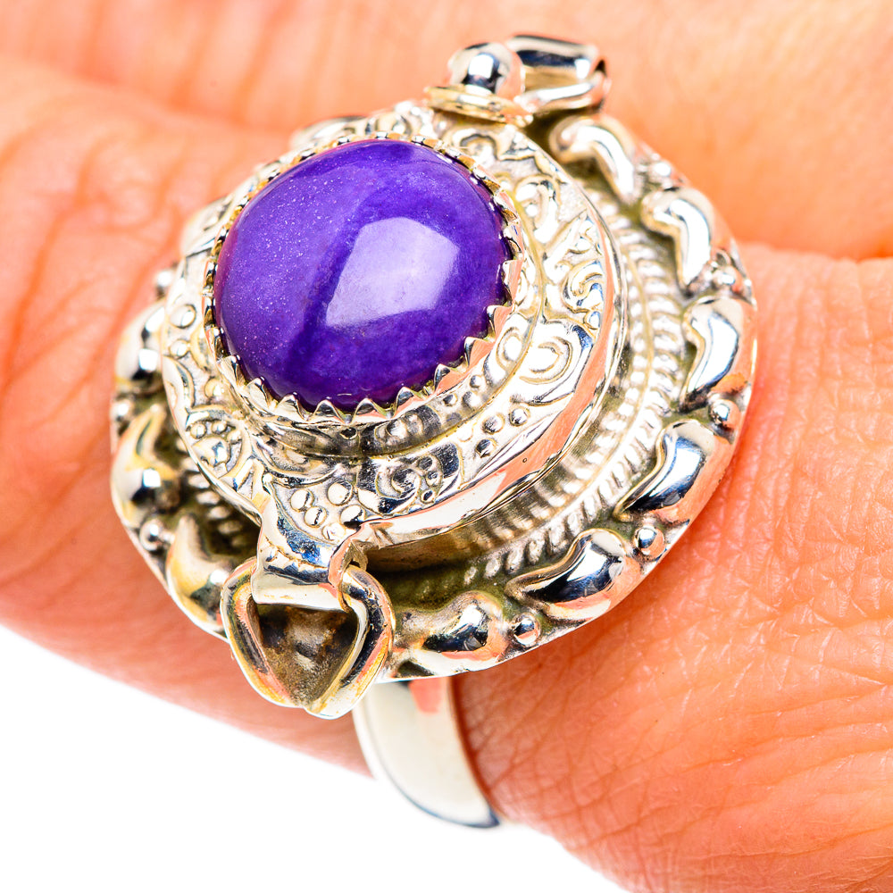 Charoite Rings handcrafted by Ana Silver Co - RING87638