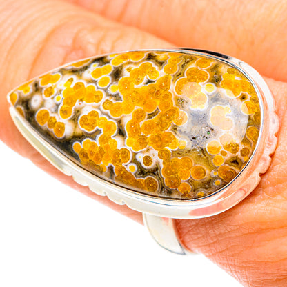 Ocean Jasper Rings handcrafted by Ana Silver Co - RING87662