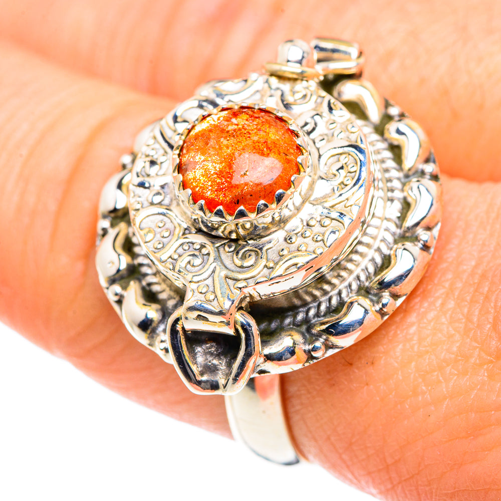 Sunstone Rings handcrafted by Ana Silver Co - RING87664