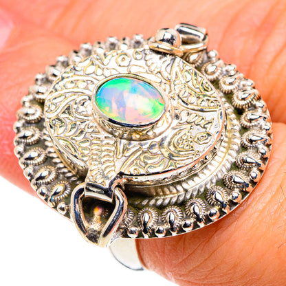 Ethiopian Opal Rings handcrafted by Ana Silver Co - RING87713