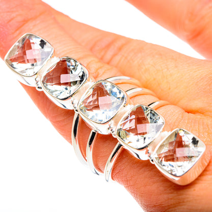 White Quartz Rings handcrafted by Ana Silver Co - RING87723