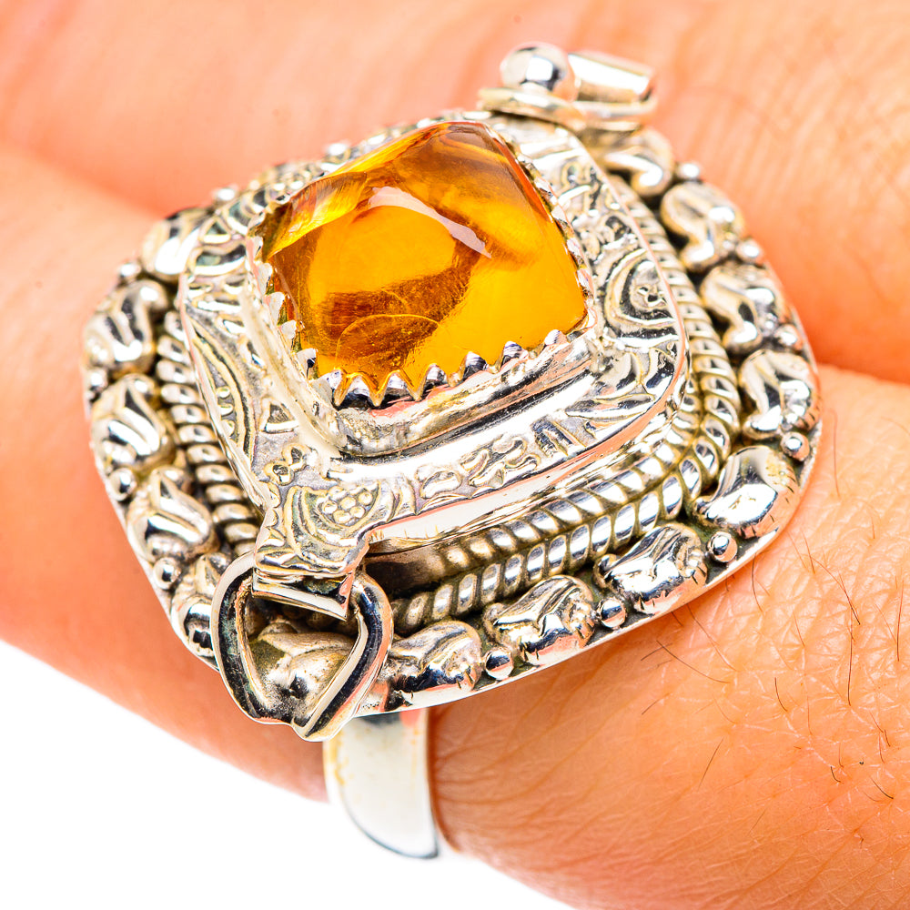 Citrine Rings handcrafted by Ana Silver Co - RING87730