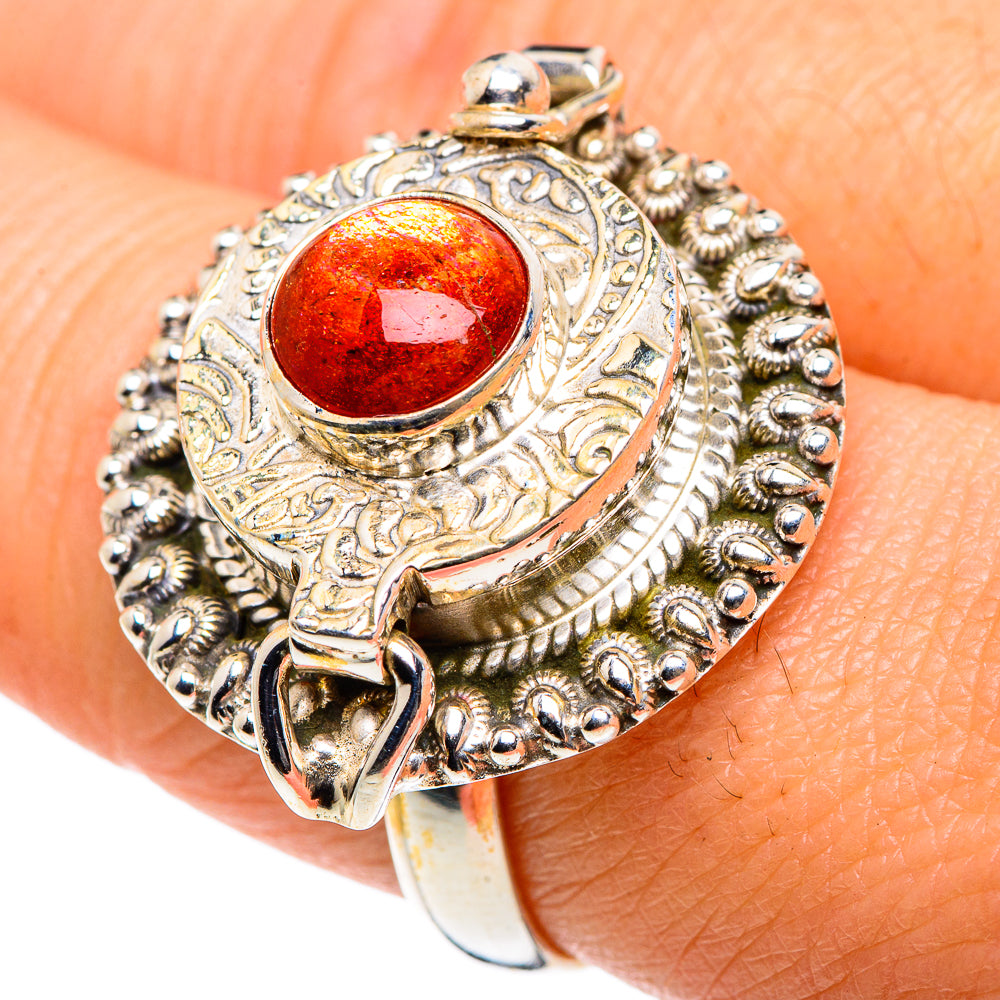 Sunstone Rings handcrafted by Ana Silver Co - RING87731