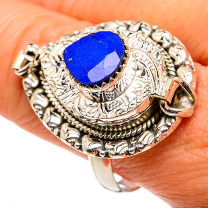 Lapis Lazuli Rings handcrafted by Ana Silver Co - RING87755