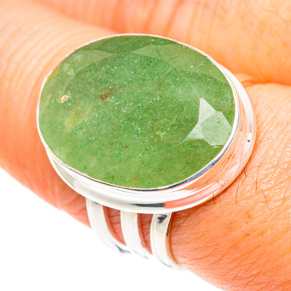 Prehnite Rings handcrafted by Ana Silver Co - RING87756