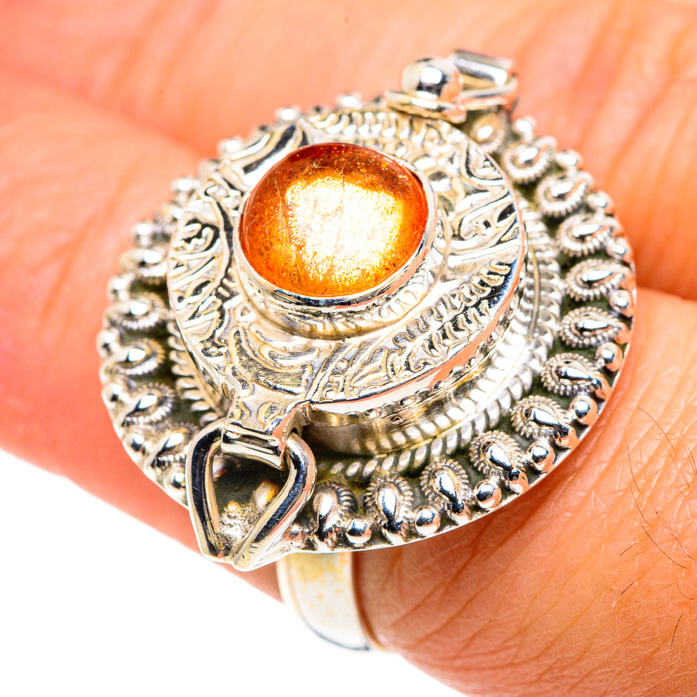 Sunstone Rings handcrafted by Ana Silver Co - RING87765