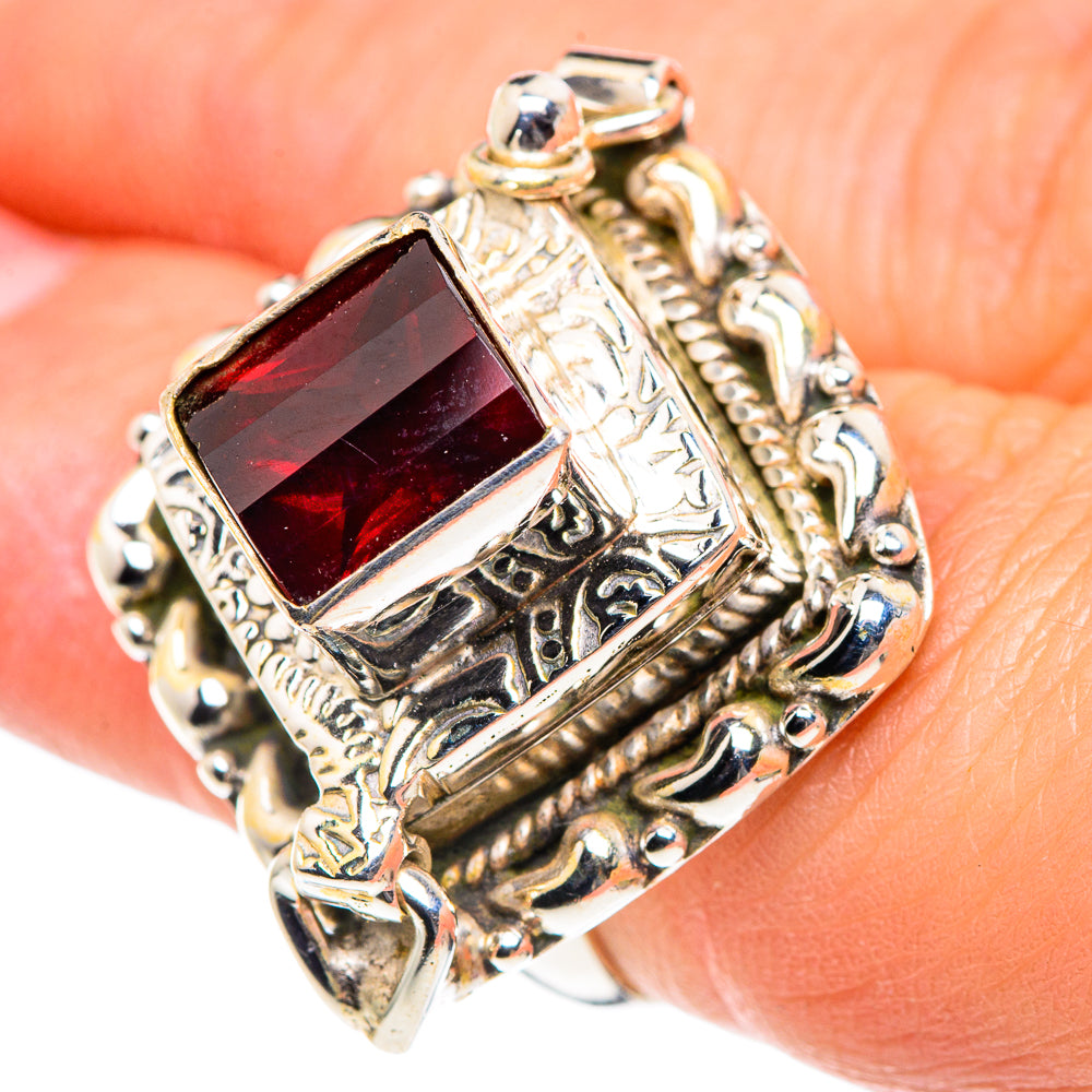 Garnet Rings handcrafted by Ana Silver Co - RING87773