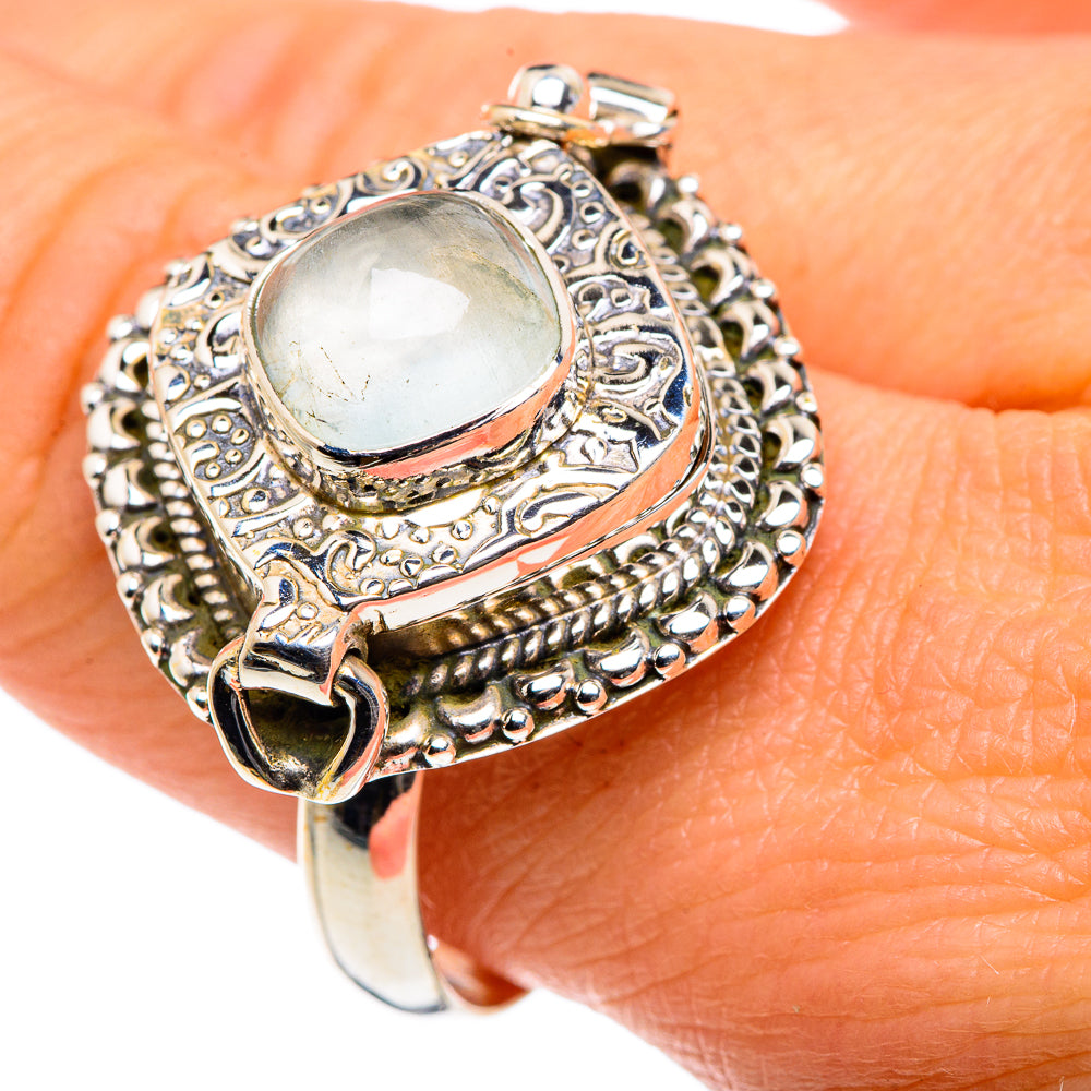 Aquamarine Rings handcrafted by Ana Silver Co - RING87775