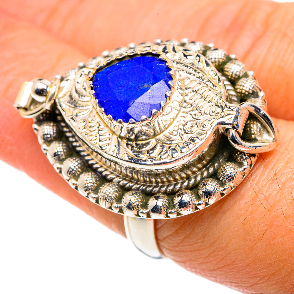 Lapis Lazuli Rings handcrafted by Ana Silver Co - RING87784