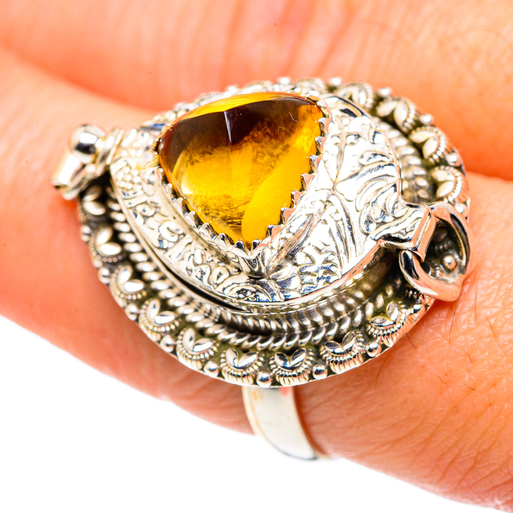 Citrine Rings handcrafted by Ana Silver Co - RING87798