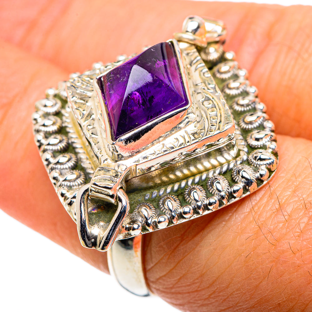 Amethyst Rings handcrafted by Ana Silver Co - RING87801