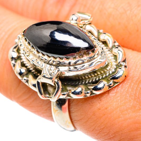 Hematite Rings handcrafted by Ana Silver Co - RING87816