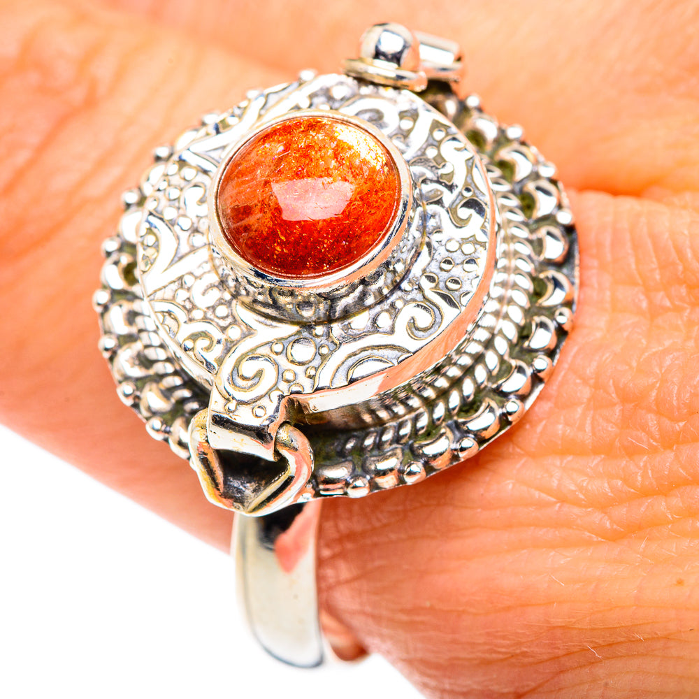 Sunstone Rings handcrafted by Ana Silver Co - RING87822