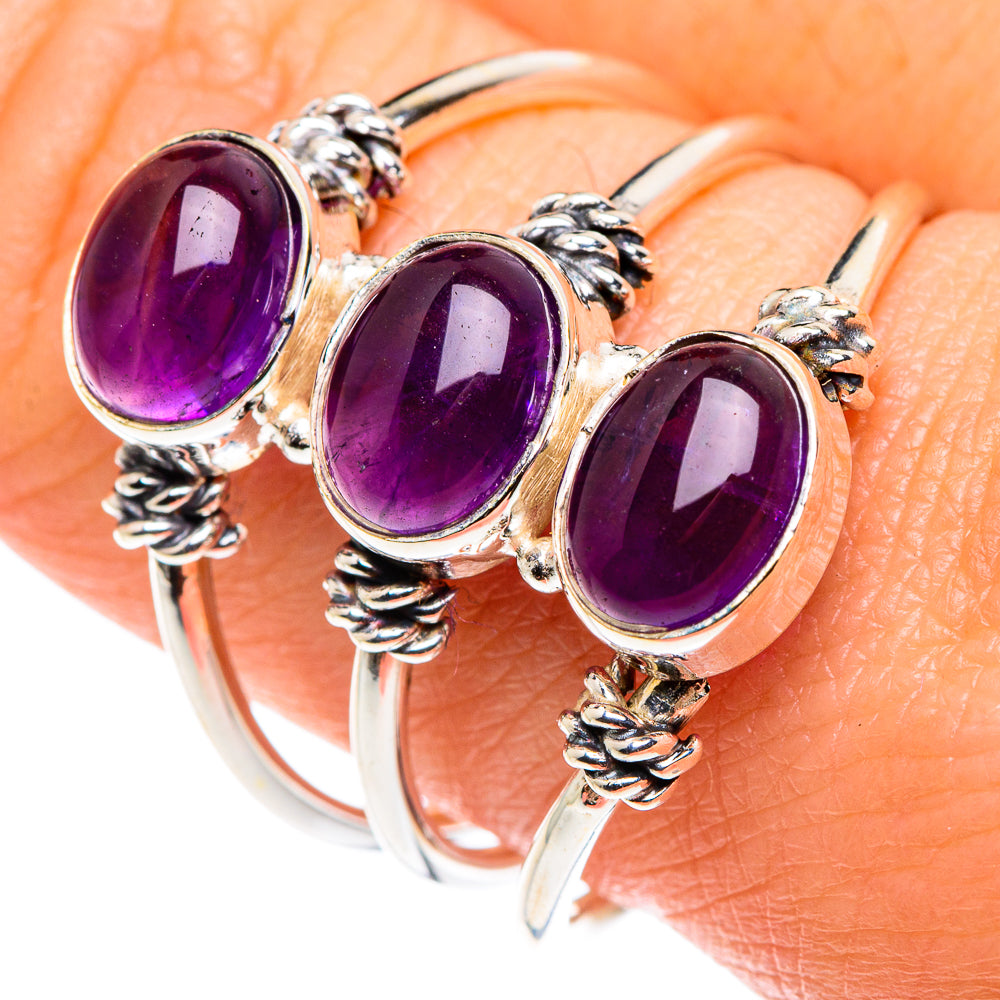 Amethyst Rings handcrafted by Ana Silver Co - RING87838