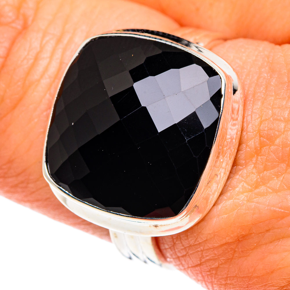 Black Onyx Rings handcrafted by Ana Silver Co - RING87842