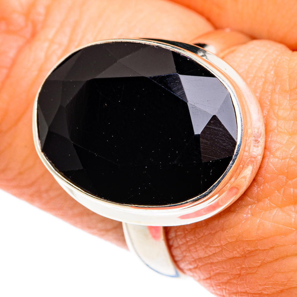 Black Onyx Rings handcrafted by Ana Silver Co - RING87843