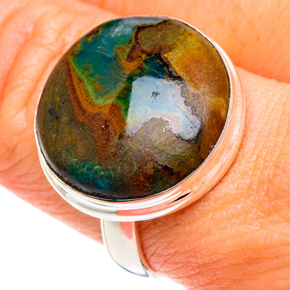 Chrysoprase Rings handcrafted by Ana Silver Co - RING87846