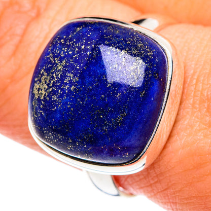 Lapis Lazuli Rings handcrafted by Ana Silver Co - RING87847