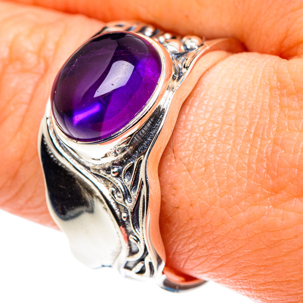 Amethyst Rings handcrafted by Ana Silver Co - RING87858