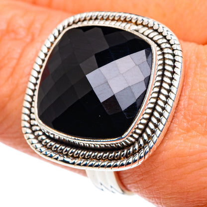 Black Onyx Rings handcrafted by Ana Silver Co - RING87861