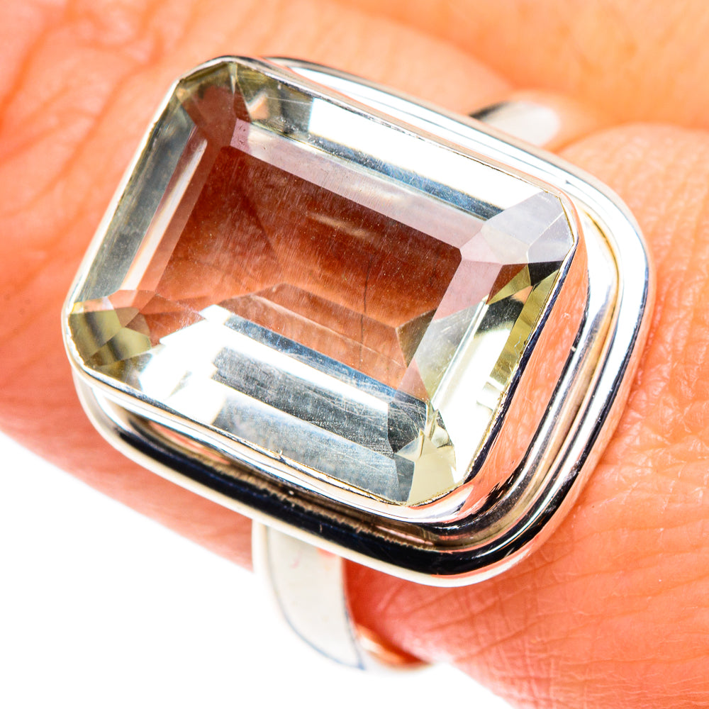 White Quartz Rings handcrafted by Ana Silver Co - RING87871