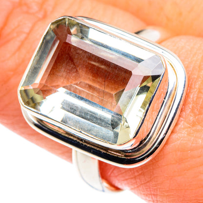 White Quartz Rings handcrafted by Ana Silver Co - RING87871
