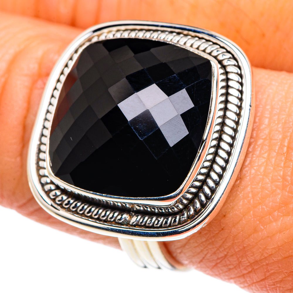 Black Onyx Rings handcrafted by Ana Silver Co - RING87879