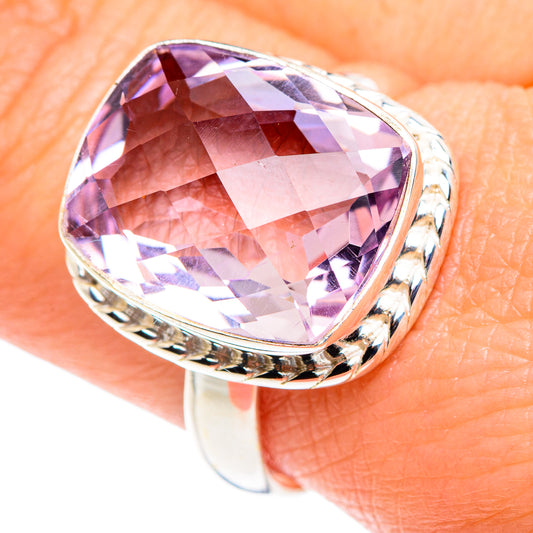 Kunzite Rings handcrafted by Ana Silver Co - RING87891