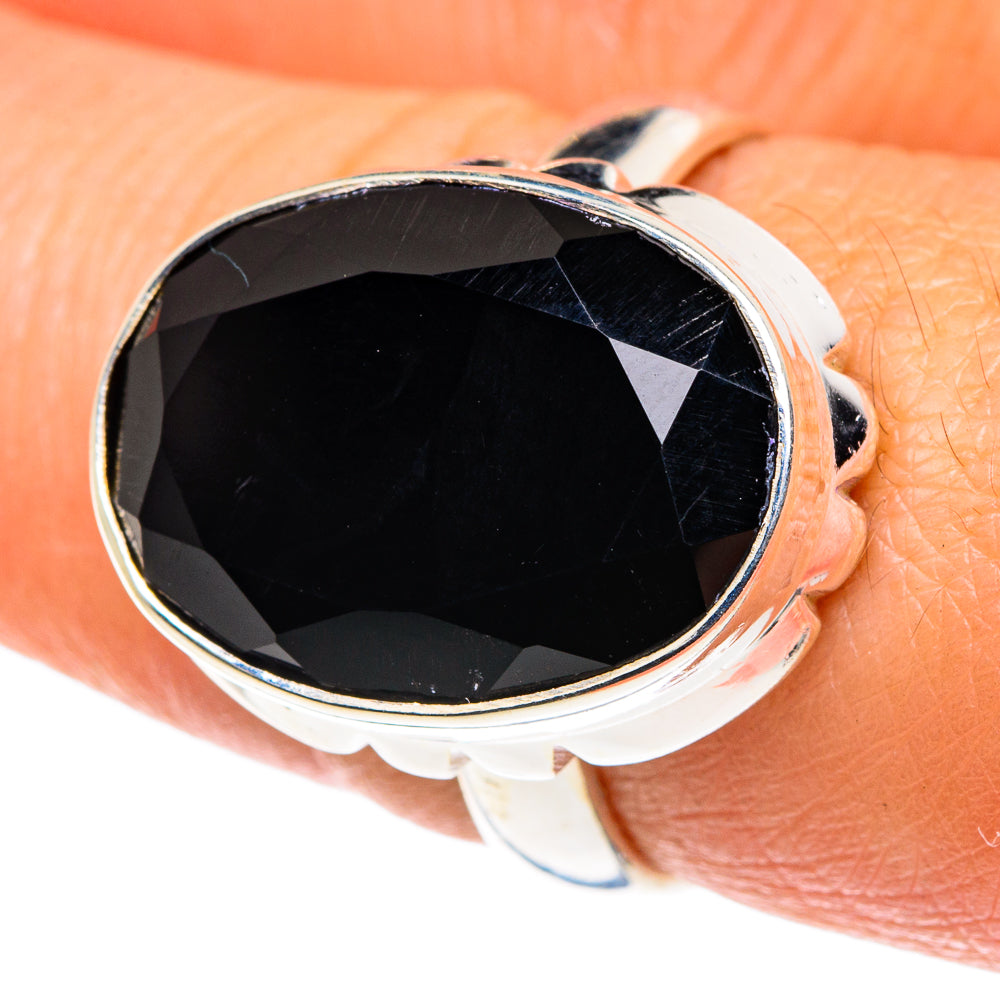 Black Onyx Rings handcrafted by Ana Silver Co - RING87893