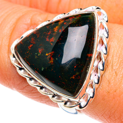 Bloodstone Rings handcrafted by Ana Silver Co - RING87903