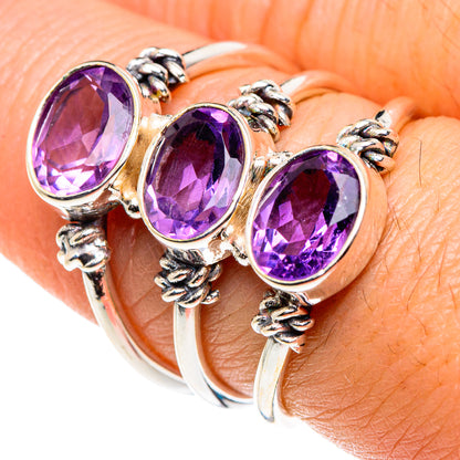 Amethyst Rings handcrafted by Ana Silver Co - RING87908